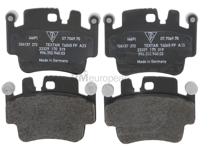 Porsche Brake Pad Set Genuine Porsche 99635294904