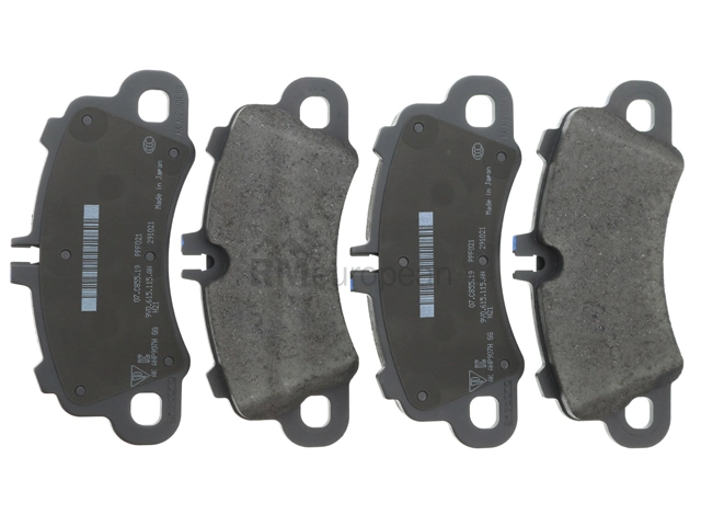 Porsche Brake Pad Set Genuine Porsche 9Y0698151AN