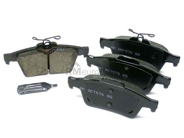 Jaguar Brake Pad Set Akebono Euro C2P26112