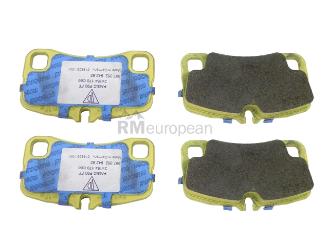 Porsche Brake Pad Set Genuine Porsche 99735294797