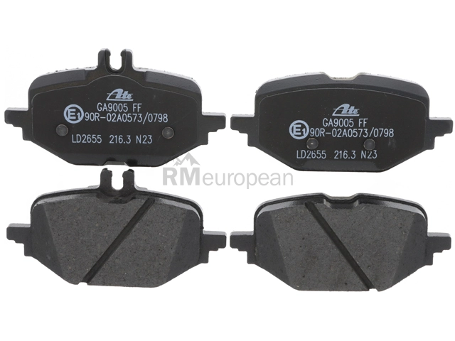 Mercedes Brake Pad Set ATE Ceramic 0004201304