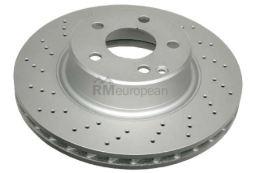 Mercedes Brake Disc ATE Coated 2204210912