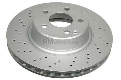 Mercedes Brake Disc ATE Coated 2204210912