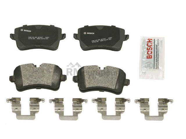VW-Audi Brake Pad Set Bosch Quietcast 4G0698451H