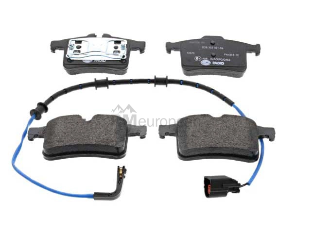 Jaguar Brake Pad Set Hella Brake Systems C2P25493