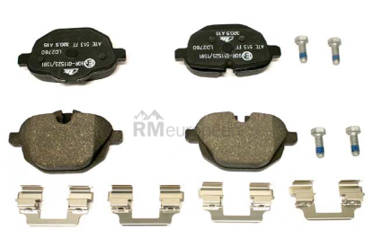 BMW Brake Pad Set ATE Ceramic 34216796741