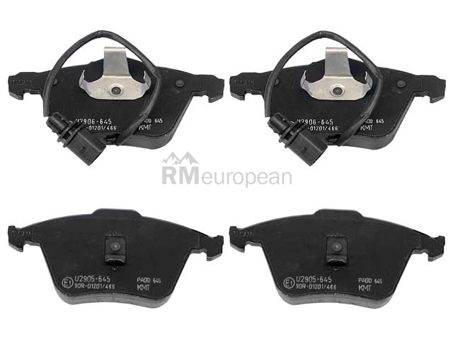 VW-Audi Brake Pad Set Hella Brake Systems 4B0698151AD