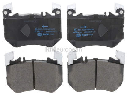 Brake Pad Set Hella Brake Systems 355043071