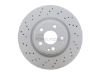 Mercedes Brake Disc ATE Coated 246421271207